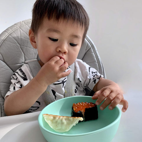 Silicone Baby Bowl with Suction Base for Feeding Babies 6+ Months and Toddlers, Mess-Free Eating, Unbreakable, Non-Toxic, Stylish, Dishwasher & Mi...